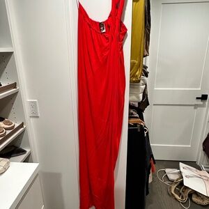 Designer evening dress